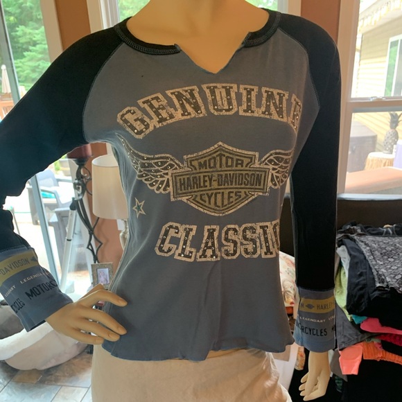 harley davidson long sleeve - Picture 1 of 2